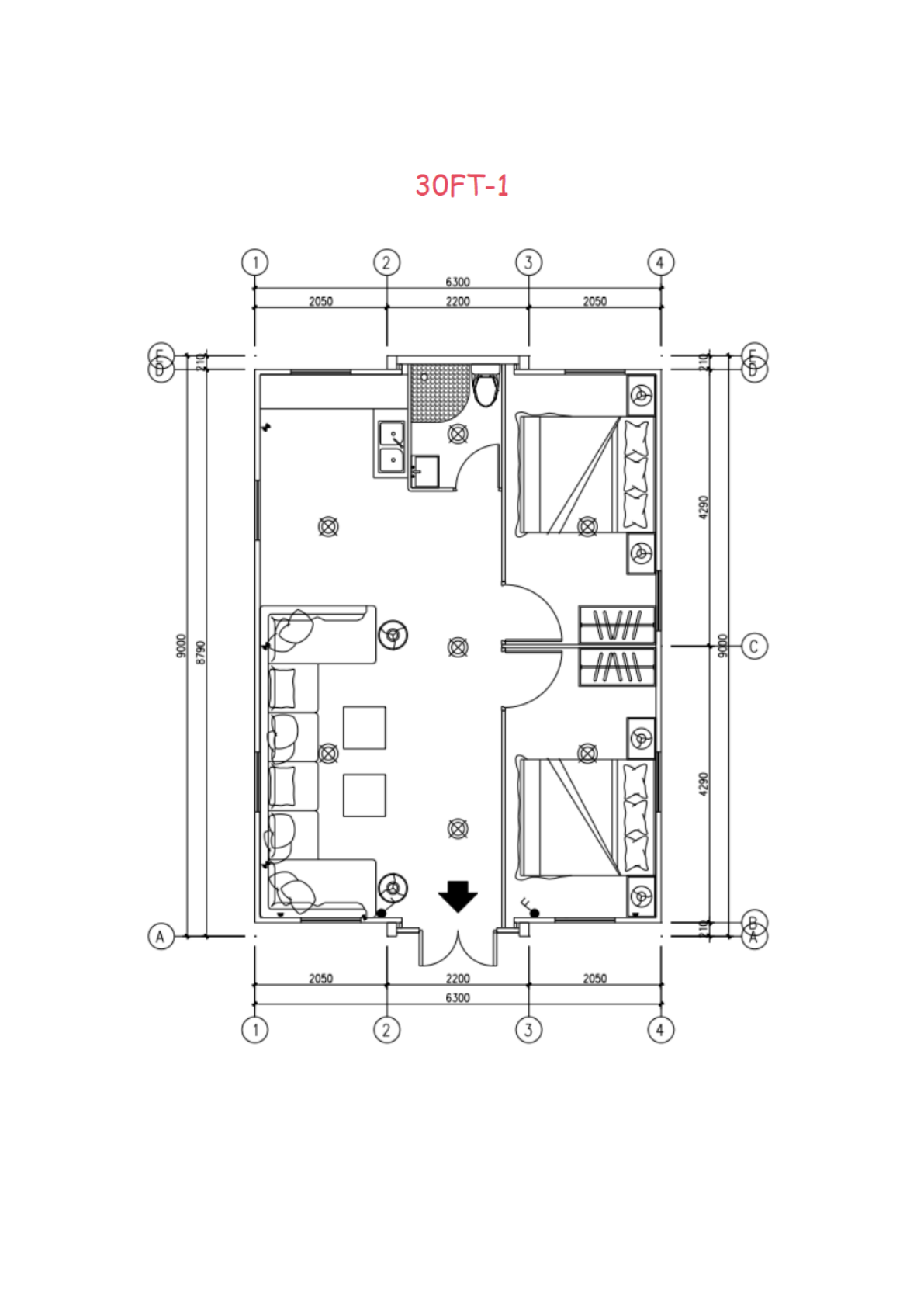30FT-1 floor plan